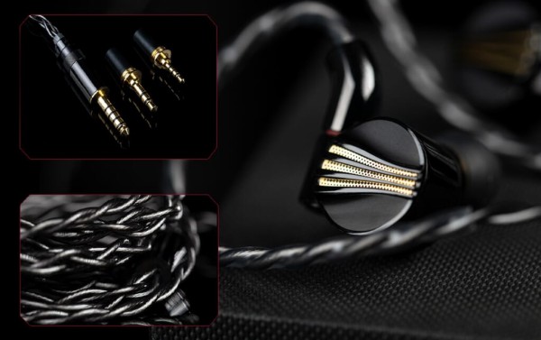 FiiO FDX 有線イヤホン24Kメッキフラッグシップ