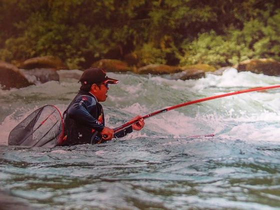 鮎釣り道具の誕生日プレゼント 播磨と摂津の境目から