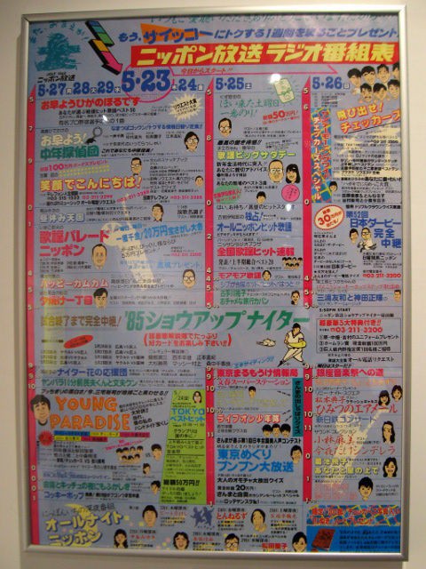 大ラジカセ展 : 片腕な模型鉄の日々