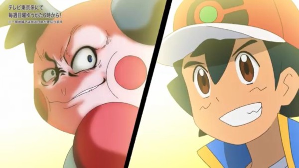プチ面白 アニメポケモンのバリヤード キメ顔が怖すぎる シャキーン W 速報