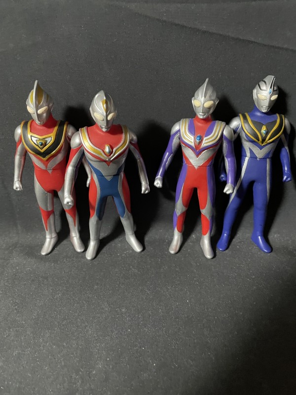 現サイズ ウルトラヒーローソフビ紹介（5） 平成3部作編 : 第2次