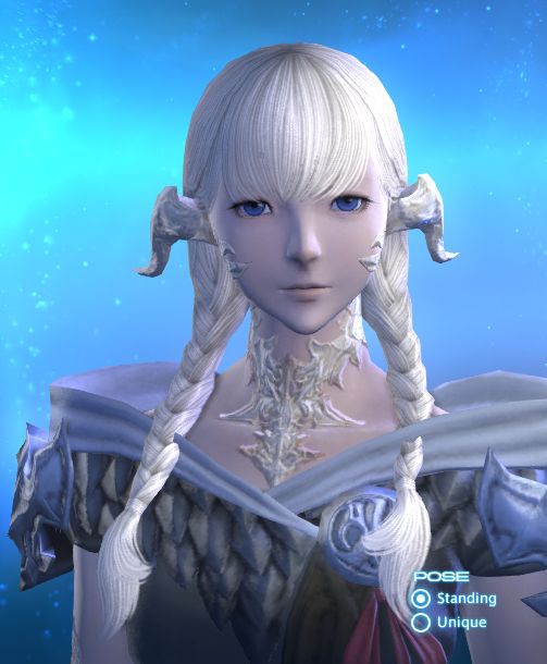 新生ff14 アウラ の ウロコや飾り 瞳の輪郭 は美容師で変更可能とのこと 馬鳥速報