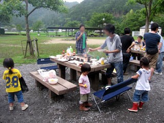 三田牛バーベキュー リヤカーで姫キブン ウメのいる生活