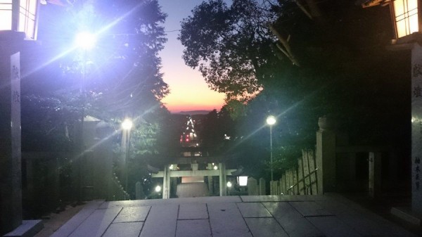 宮地嶽神社への電車や車での行き方や名物 福津市 夕日が海に沈む街