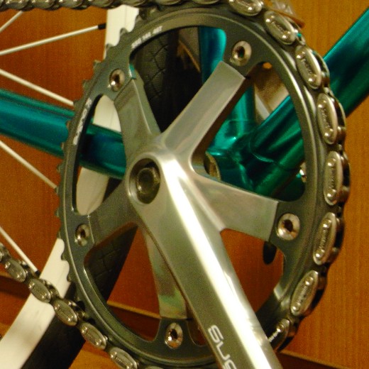 376][チャリ]SHIMANO アーモンドチェーン（Before→After） : 僕