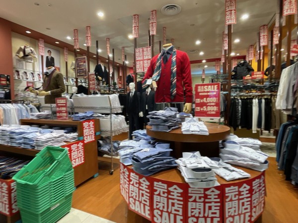 イオンモール新発田』2階にある『MALE&Co. イオンモール新発田店（メイル&コー）』が閉店するらしい。 : しばた通信 - 新潟県新発田 市の地域情報サイト