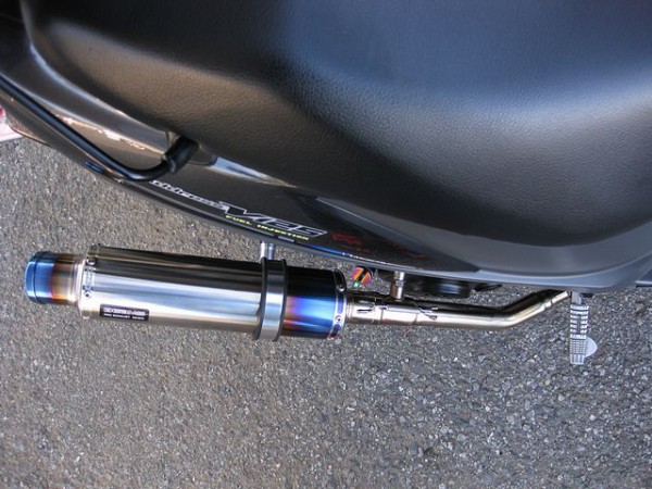 アドレスV125 CF46A 05-07 ビームス R-EVO チタン マフラー アドレス