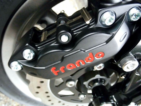 ブレンボ4POT 260mmディスク用キャリパーサポート【シグナス2型