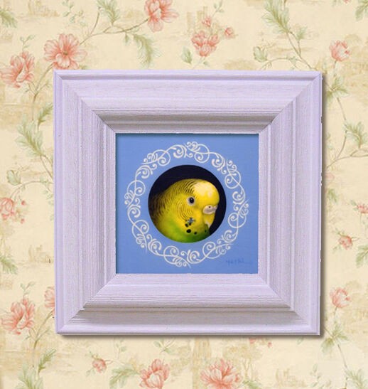 極小の油絵ミニアチュールサイズはタバコ2〜3個分全て額装しての販売です。 極小の油絵ミニアチュールサイズはタバコ2〜3個分全て額装しての