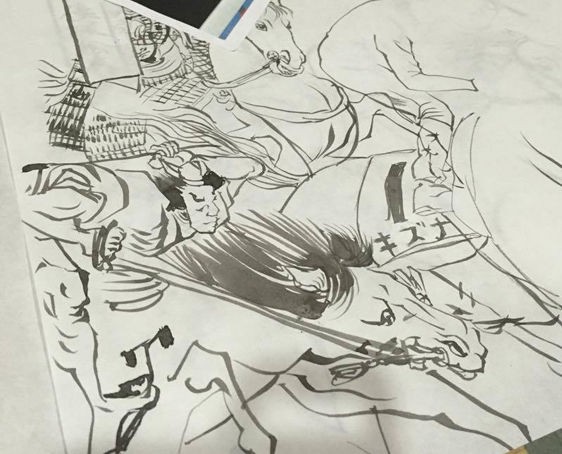 競馬 鉛筆画 エアーピエール号 武豊 鉛筆画 栗東競馬｜競馬1 | UTYA