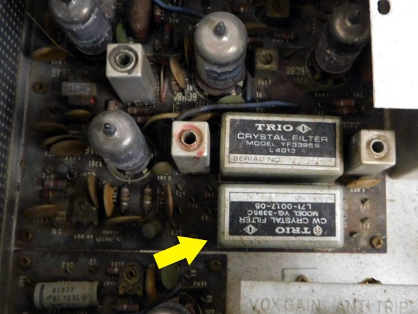 ジャンクのTS-510を分解(1) : 無線・電子工作と趣味の日記