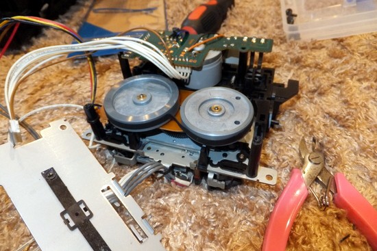 ジャンク品】 ケンウッド ステレオカセットデッキ KX-4520