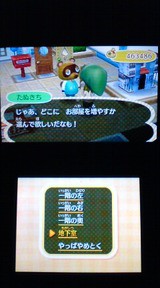 3ds とびだせどうぶつの森 プレイ日記 その8 花壇 リッチな村条例 カイゾーさん 裏ブログ Urataidou部