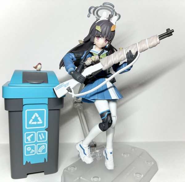リボルテック】霞沢ミユ(ブルーアーカイブ) レビュー 銀竜ブログ : 銀