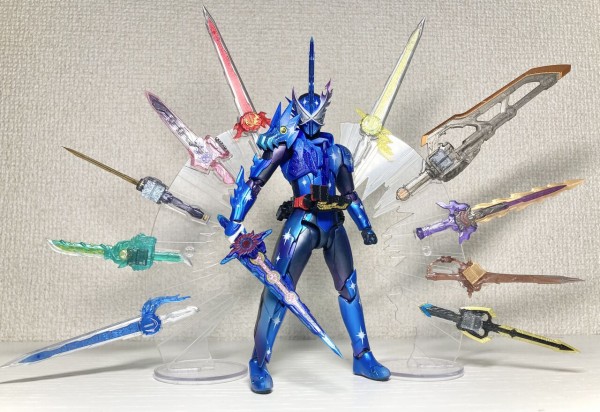 S.H.Figuarts 仮面ライダークロスセイバー + 聖剣10本セット レビュー 