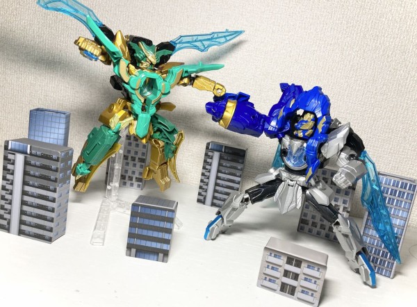 ミニプラ】ナンバーワン合体02 イーグルシューター50&ユニコーンドリル