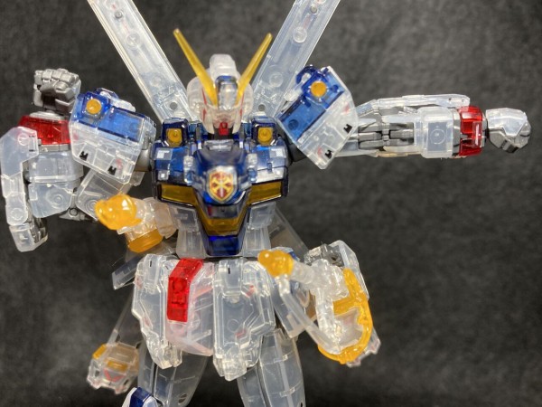 未組立 RG クロスボーンガンダムX1 クリアカラー ガンプラ 限定品レビュー】RG 1/144 クロスボーン・ガンダムX1［クリア