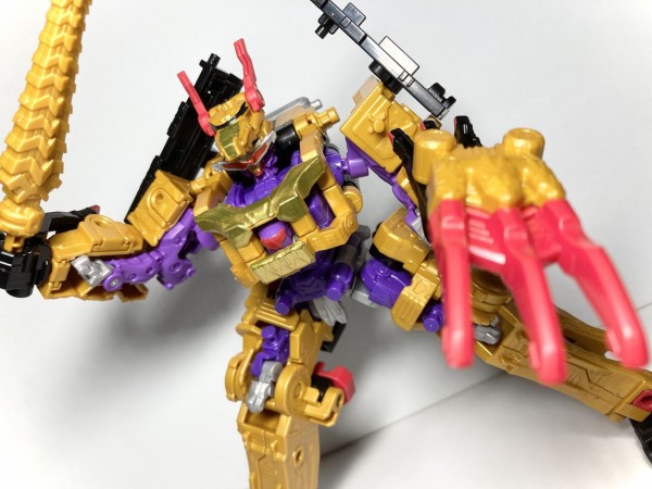 ミニプラ】虎龍攻神 レビュー！トラドラオニタイジン合体も！ 銀竜