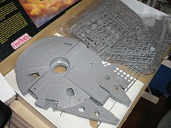 ファインモールド ミレニアム ファルコン製作開始 Urotake S Modeling Blog うろたけのモデリングブログ