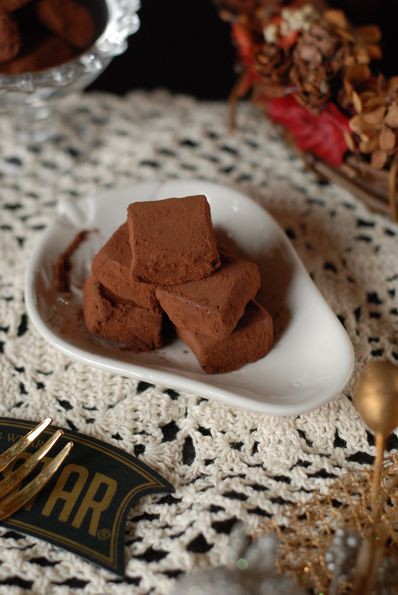 板チョコ２枚で超簡単 本物志向のとろける生チョコ うさぎ食堂へようこそ Powered By ライブドアブログ