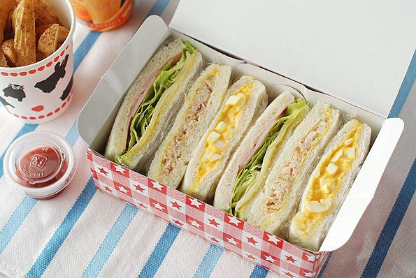 サンドウィッチbox弁当 夏休みの子供弁１０日目 うさぎ食堂へようこそ Powered By ライブドアブログ