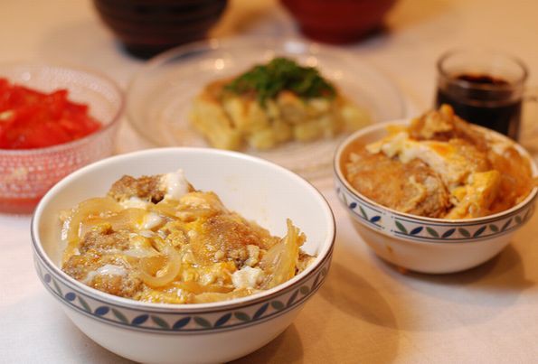 カツ丼定食と朝食ホットケーキ うさぎ食堂へようこそ Powered By ライブドアブログ