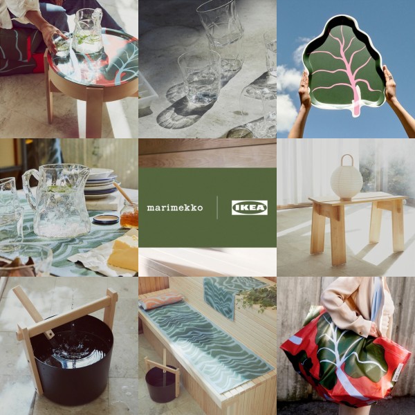 限定品コラボIKEA marimekko BASTUA 3点セット 全アイテム】イケアと