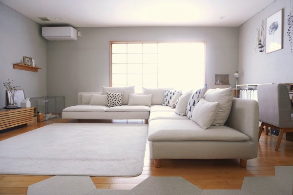 IKEA】ソファ『ソーデルハムン』でリビング模様替え！ソファカバーは