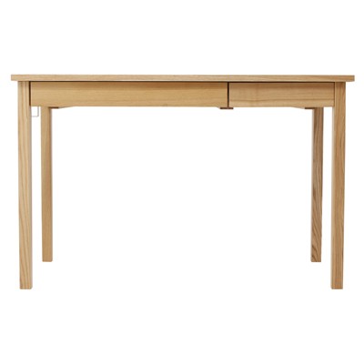 ひろ☆無印良品 タモ材 パーソナルデスク 稀少なタモ材を使用した無印良品(MUJI)のパーソナルデスク。シンプルで