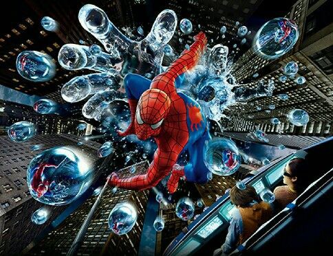 スパイダーマンのアトラクション徹底解剖！ : USJ徹底研究ブログ