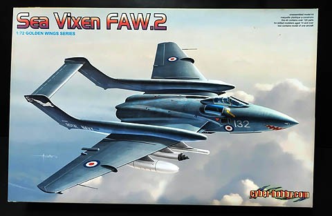 洋上の女狐 FAW.2 Sea Vixen ( Cyber-hobby 1/72 その1 ） : Go