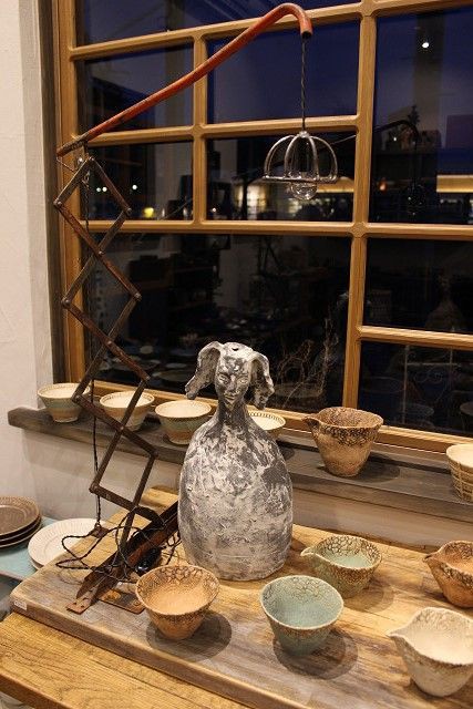 【一点もの】本田あつみ　工芸品　一輪挿し 本田あつみ 鈴木りんいち 展 : うつわの店 ちゃぶだい