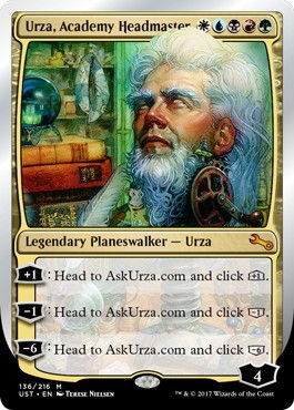 831枚目「教えて！ウルザ先生！」 : MTG:今日の一枚