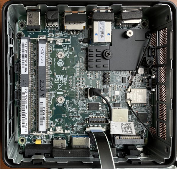 mini PC インテル NUC 11 Pro キット NUC11PAHi5 到着 : vafee blog