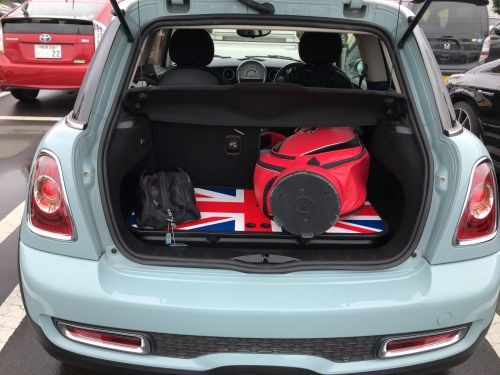 ミニクーパーr56にゴルフバッグ Vafee Blog