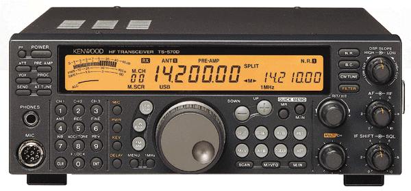 Kenwood TS-570S : JR8ABB@ShowWatch!!