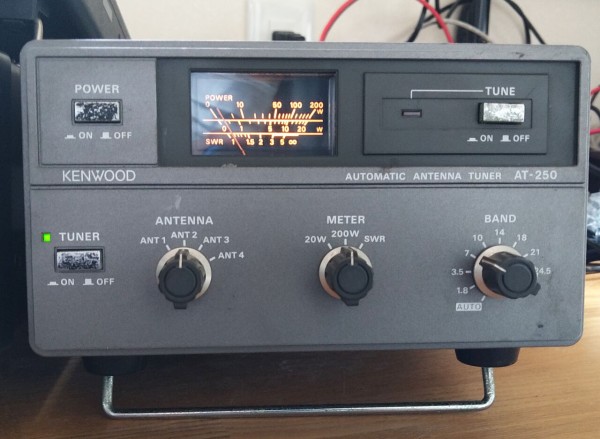 Kenwood AUTOMATIC ANTENNA TUNER AT-250 : JR8ABB@ShowWatch!!