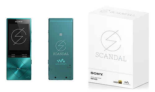 SONY SCANDALコラボ　WALKMAN NW-A25HN SONY SCANDALコラボWALKMAN NW-A25HN