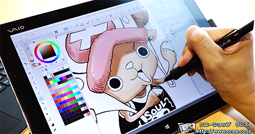 もう紙は要らない やっぱスゲェよ Vaio Z Canvas で超快適にイラストが描けた ソニーで遊ぼう