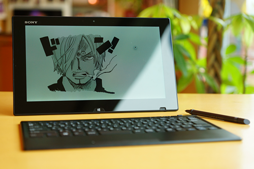 VAIO Tap 11で恒例のイラスト描きに挑戦してみました！ : ソニーで遊ぼう！