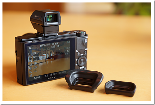 SONY DSC-RX100M2・ビューファインダーFDA-EV1MK RX100M2」＋電子ビューファインダー「FDA-EV1MK」商品レビュー