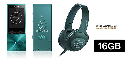 h.ear×WALKMAN 「SCANDAL」コラボモデルの先行予約販売が開始！ : ソニーで遊ぼう！