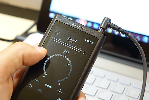 WALKMAN 『ZX300』のUSB DAC機能を使ってパソコンの音を高音質で