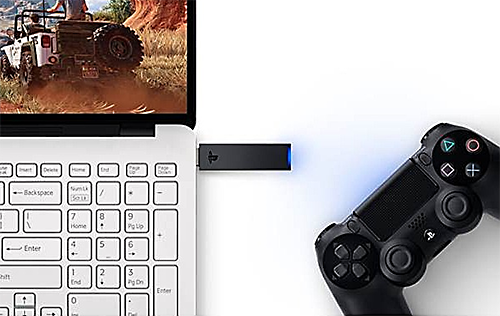 PCとDUALSHOCK4をワイヤレスで接続できる USBワイヤレスアダプター