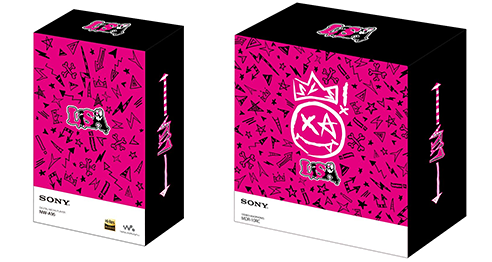 LiSA × WALKMAN®＆ヘッドホンコラボモデル LiSA×WALKMAN&ヘッドホンコラボのオリジナルデザイン刻印モデルは本日