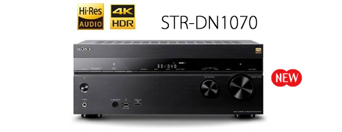 ハイレゾ・DSDネイティブ再生・4K/HDR・ワイヤレスサラウンドに対応した最新アンプ「STR-DN1070」を発売！スペックレビュー！ : ソニー で遊ぼう！