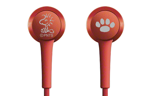 SONY MDR-EX750BT スヌーピー刻印モデル ストア限定】「h.ear シリーズ」刻印サービスに、「PEANUTS