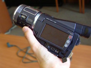 HDR-HC1 ハイビジョンカメラ 実機レビュー : ソニーで遊ぼう！