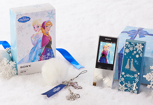 WALKMAN A10シリーズに「アナと雪の女王」限定ギフトBOXが登場！クリスマスプレゼントに！ : ソニーで遊ぼう！