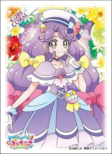 キュアコーラル スリーブ 予約が始まっています トロピカル ジュ プリキュア ヴァンガードギア